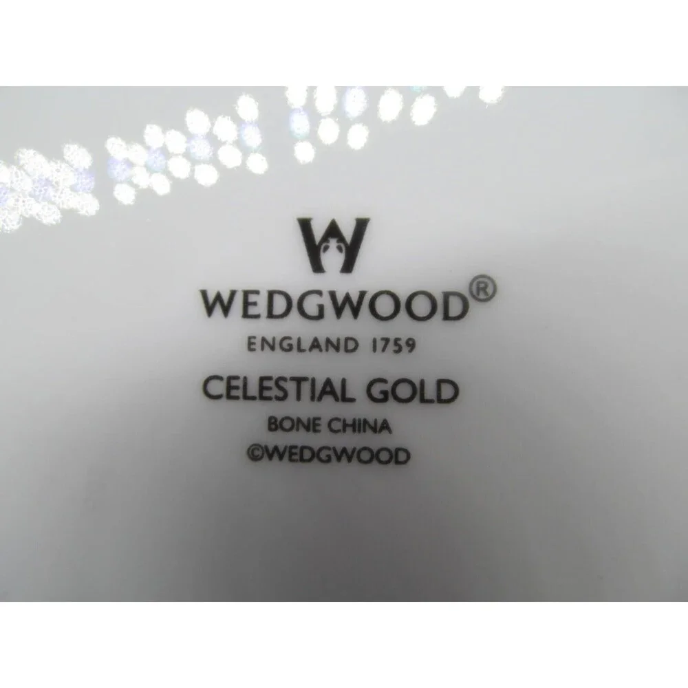 Wedgwood Celestial Gold Set Of 4 Bone China 8